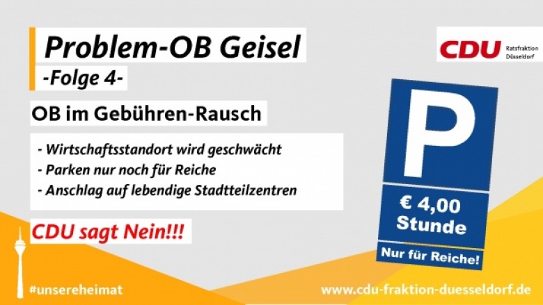 OB Geisel setzt politische Grausamkeiten fort: Nach „Umweltspuren“ nun höhere Parkgebühren